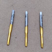 3X Union Butterfield 4-40 GH2 Spiral Point TIN Coated Tap TN1534 10-6080... - $463.66 MXN