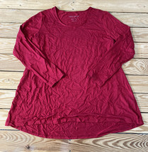 Susan graver NWOT Women’s cool touch a-line tunic size MP Red T2 - £13.25 GBP
