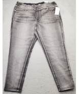 Seven7 Tummy Toner Skinny Jeans Women&#39;s 22W Multi Denim Legging High-Ris... - $29.30