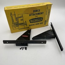 Craftsman Fence Attachment For Radial Arm Saw 9-2953 In Original Box - £29.74 GBP