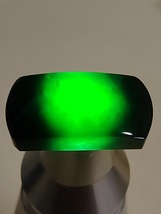 Icy Ice Black 100% Natural Burma Jadeite Jade Loose Ring Stone #Type A Jadeite# - £534.73 GBP