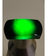Ice Black Natural Burma Jadeite Jade Saddle Ring Stone # 6.30 carat # - €590,53 EUR