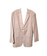 Circola Moda Mens Suit Jacket Beige Italian100% Cotton 40R - $57.43 CAD