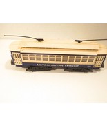 UNITED MODEL METROPOLITAN TRANSIT BUMP AND GO TROLLEY CAR- RUNS FINE- 02... - €54,90 EUR