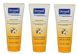 Dermasil Labs &quot;Eczema Relief&quot; Moisturizing Body Lotion (Lot 3) Brand New Sealed - £15.81 GBP
