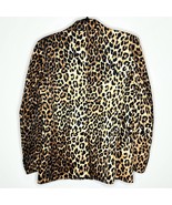WALTER BAKER Leopard One Button Blazer Suit Jacket Size Small career off... - £49.48 GBP