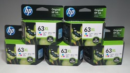 HP 63XL ink cartridge Color (increase) F6U63AA 5 set Tracking - £121.59 GBP