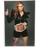 Becky Lynch Signed Autographed WWE Glossy 4x6 Photo - $385.88 MXN