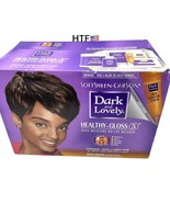 Dark &amp; Lovely Healthy Gloss 5 Shea Moisture No Lye Relaxer Color Treated... - $52.79 CAD