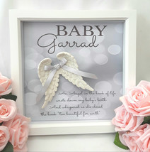 23cm Personalised Baby Loss Frame,Baby Memorial Frame,Bereavement Gift,B... - £19.14 GBP