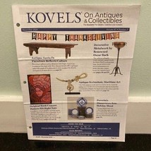 Kovel&#39;s on Antiques &amp; Collectibles November 2020 magazine rock concert p... - $180.23 MXN