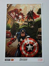 2012 Avengers Hershey&#39;s 17x11&quot; movie poster: Iron Man,Hulk,Captain America,Thor - $21.82