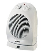 Optimus Portable Oscillating Fan Heater with Thermostat - $69.52 CAD