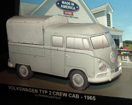 Papercraft - Volkswagen typ2 double cab 1965 - Scale 1:45 - £2.28 GBP