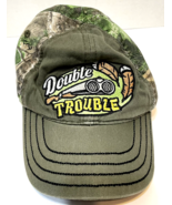 Signature Double Trouble Shotgun Youth Camoflauge Baseball Cap Embroidered - $11.66