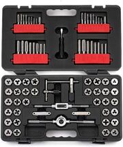CRAFTSMAN 75-Pc Tap &amp; Die Set Combination SAE/Metric Carbon Steel Tools - €112,18 EUR