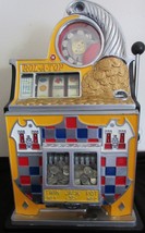 Watling 5c Checkerboard Twin Jackpot Rol-A-Top Slot Machine Circa 1940&#39;s - $5,995.00