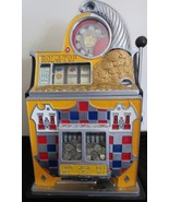 Watling 5c Checkerboard Twin Jackpot Rol-A-Top Slot Machine Circa 1940's - $5,995.00