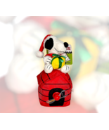 Peanuts Snoopy Dog House Animated Airplane Propeller Musical Hologram Ch... - $37.57