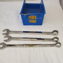 Lot of 3 Assorted Snap On 12 Point SAE Combination Wrench Lot 202 - $84.15