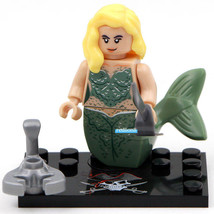 Mermaid Pirates of the Caribbean Lego Compatible Minifigure Bricks - £2.40 GBP