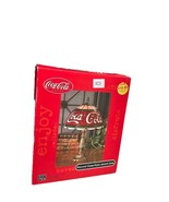 Coca Cola Vintage 15&quot; Tall Acrylic Stained Glass Tiffany-Style Accent Lamp - $913.59 MXN