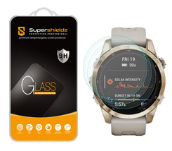 3X Supershieldz Tempered Glass Screen Protector for Garmin Fenix 7S/ 7S Solar - £15.65 GBP