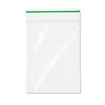 50 Clear Plastic Grip Seal Bags Leakproof Thick Polythene Baggies  100 x... - $4.84