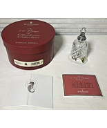 Waterford Crystal 12 Days of Christmas Bell 2 Turtle Doves Bell - $1,879.39 MXN