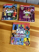 The Sims 2 -  PC With Strategy Guide And two other guide￼s for Expansions - £8.59 GBP