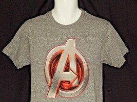 Men&#39;s Avengers T-Shirt Size Small &amp; Large Captain America Shield Emblem ... - £13.43 GBP