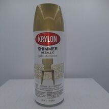 Krylon Shimmer Metallic Gold Shimmer 3921 Spray Paint 11.5 Oz New  - €16,14 EUR