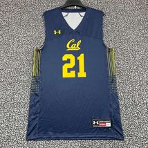 California Golden Bears #21 Jersey Shirt Men Large Under Armour Sleevele... - $54.28 CAD