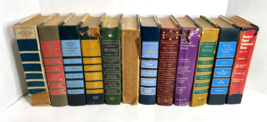 12 VTG 1964-89 Readers Digest Condensed Books - Worn Rustic Shelf Decor Colorful - £17.14 GBP