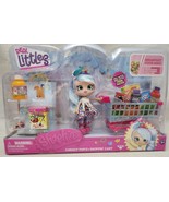 Moose Shopkins Shoppies Chrissy Puffs Shoppin&#39; Cart 2 Exclusive Figs New... - £31.10 GBP
