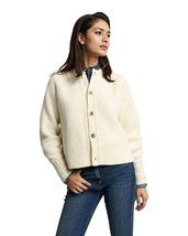 Ann Mashburn lexie shaker stitch cardigan size L - $271.95 CAD