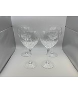 Set of 4 Stuart Crystal MANHATTAN Claret Wine Glasses - $7,462.22 MXN