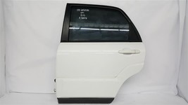 White Driver Rear Door With Cladding OEM 2005 2006 2007 2008 2009 Kia Sp... - $166.32