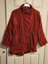 G.E.T. EQUIPEMENT GENERAL TECHNIQUE Jacket Waterproof Coat Size L Red - £19.77 GBP