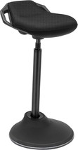 Black Uosc02Bk Songmics Standing Desk Chair, Adjustable, Slip Bottom Pad. - £153.41 GBP