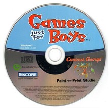 Curious George: Paint-n-Print Studio (Age 3-8) (PC-CD, 2006) - NEW CD in SLEEVE - £3.14 GBP