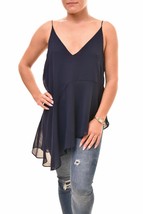 KEEPSAKE Womens Tank Top Sleeveless Aster Elegant Stylish Navy Blue Size S - £29.44 GBP