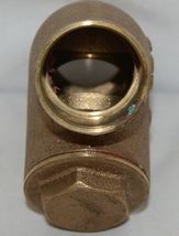 Legend 105 406 Bronze Y Pattern Check Valve Lead Free 1 1/4 Inch image 5