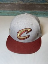 Cleveland Cavaliers 9Fifty Heathered Grey Snapback Men&#39;s Hat Cap adjusta... - $16.99