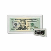 2 BCW Regular Dollar Bill Deluxe Currency Slab Holder Money Protector - £11.71 GBP