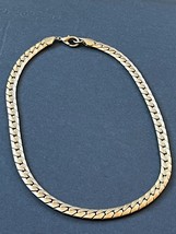 Thick Nickel Colored Wide Snake Chain Men’s Necklace – 17 inches long x ... - $11.29