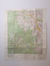 Vintage 60’s USGS Topo Map Blackcap Mountain Maxon Dome Fresno CA Original Chart - £15.27 GBP