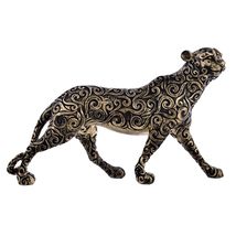 India at Your Doorstep Running Panther Showpiece Statue for Home Decor Living Ro - £57.83 GBP