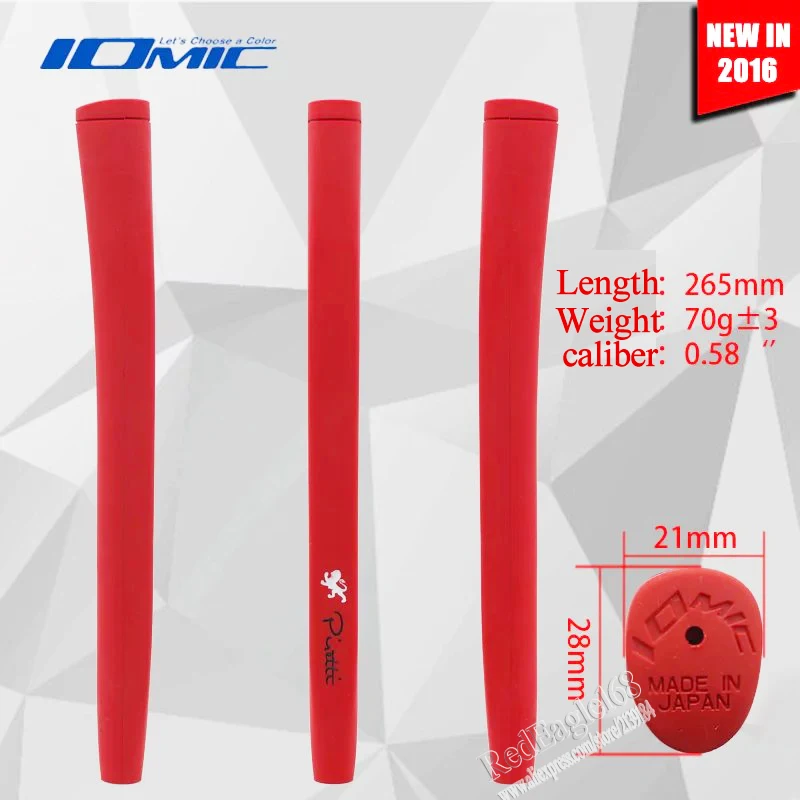 Sporting New Men Golf Grips High Quality Rubber Golf Clubs Grips Red Colors 1Pcs - £29.57 GBP