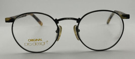 Vintage Original Pro Design Eyeglass P 1925 Eyewear Round 48mm Touch Of The Past - £134.11 GBP
